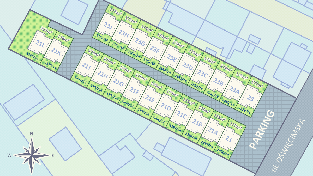 Oświęcimska - Mikołów